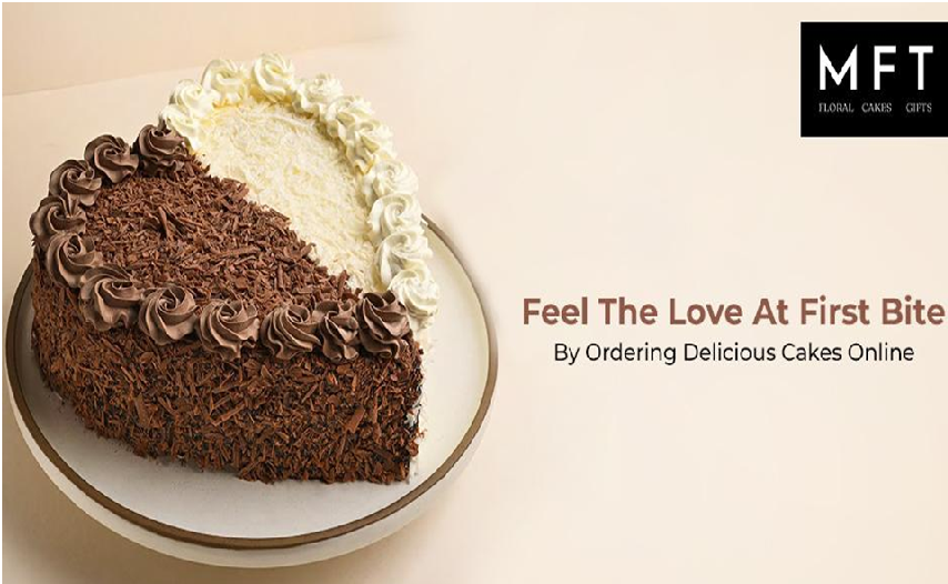 Feel The Love At First Bite By Ordering Delicious Cakes Online