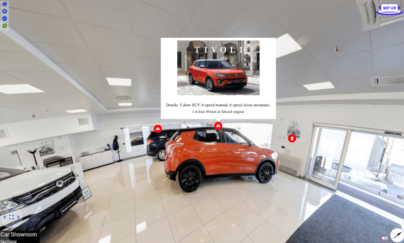 virtual car showroom